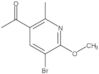 1-(5-Bromo-6-methoxy-2-methyl-3-pyridinyl)ethanone