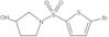 1-[(5-Bromo-2-thienyl)sulfonyl]-3-pyrrolidinol