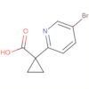 Cyclopropanecarboxylic acid, 1-(5-bromo-2-pyridinyl)-