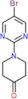 1-(5-bromopyrimidin-2-yl)piperidin-4-one