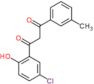 1-(5-chloro-2-hydroxyphenyl)-3-(3-methylphenyl)propane-1,3-dione