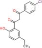 1-(4-chlorophenyl)-3-(5-ethyl-2-hydroxyphenyl)propane-1,3-dione