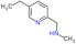 2-Pyridinemethanamine,5-ethyl-N-methyl-(9CI)