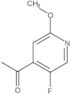 1-(5-Fluoro-2-methoxy-4-pyridinyl)ethanone