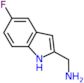 1-(5-fluoro-1H-indol-2-yl)methanamine