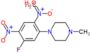 N-[4-fluoro-2-(4-methylpiperazin-1-yl)-5-nitro-phenyl]methanimine oxide hydrate