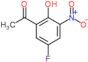 1-(5-flúor-2-hidroxi-3-nitrofenil)etanona