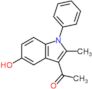 1-(5-hydroxy-2-methyl-1-phenyl-1H-indol-3-yl)ethanone