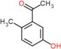 1-(5-hydroxy-2-methylphenyl)ethanone