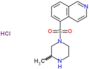 5-[(3-methylpiperazin-1-yl)sulfonyl]isoquinoline hydrochloride