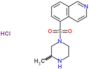 Isoquinoléine, 5-[(3-méthyl-1-pipérazinyl)sulfonyl]-, chlorhydrate (1:1)