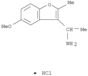 3-Benzofuranmethanamine,5-methoxy-a,2-dimethyl-, hydrochloride (1:1)