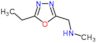 1-(5-ethyl-1,3,4-oxadiazol-2-yl)-N-methyl-methanamine