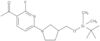 1-[6-[3-[[[(1,1-Dimethylethyl)dimethylsilyl]oxy]methyl]-1-pyrrolidinyl]-2-fluoro-3-pyridinyl]eth...