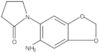 1-(6-Amino-1,3-benzodioxol-5-yl)-2-pyrrolidinone