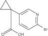 1-(6-Bromo-3-pyridinyl)cyclopropanecarboxylic acid