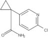 1-(6-Chloro-3-pyridinyl)cyclopropanecarboxamide