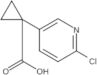 1-(6-Chloro-3-pyridinyl)cyclopropanecarboxylic acid