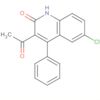 2(1H)-Quinolinone, 3-acetyl-6-chloro-4-phenyl-