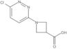 1-(6-Chloro-3-pyridazinyl)-3-azetidinecarboxylic acid