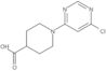 1-(6-Chloro-4-pyrimidinyl)-4-piperidinecarboxylic acid