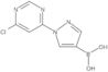 B-[1-(6-Chloro-4-pyrimidinyl)-1H-pyrazol-4-yl]boronic acid