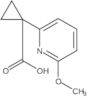 Ácido 1-(6-metoxi-2-piridinil)ciclopropanocarboxílico