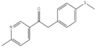 1-(6-Methyl-3-pyridinyl)-2-[4-(methylthio)phenyl]ethanon