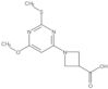 1-[6-Metoxi-2-(metiltio)-4-pirimidinil]-3-azetidinocarboxílico ácido