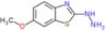 2-hydrazinyl-6-methoxy-1,3-benzothiazole