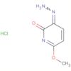 2(1H)-Pyridinone, 6-methoxy-, hydrazone, monohydrochloride