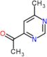 1-(6-methylpyrimidin-4-yl)ethanone