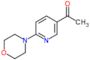 1-(6-morpholin-4-ylpyridin-3-yl)ethanone
