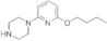 1-(6-Butoxy-2-pyridinyl)piperazine