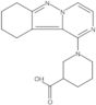 3-Piperidinecarboxylic acid, 1-(7,8,9,10-tetrahydropyrazino[1,2-b]indazol-1-yl)-