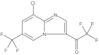 1-[8-Chloro-6-(trifluoromethyl)imidazo[1,2-a]pyridin-3-yl]-2,2,2-trifluoroethanone