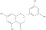 4H-1-Benzopyran-4-one,2-(3,5-dihydroxyphenyl)-2,3-dihydro-5,7-dihydroxy-, (2S)-