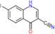 1,4-Dihydro-7-iodo-4-oxo-3-quinolinecarbonitrile