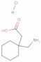 1-(aminomethyl)cyclohexaneacetic acid hydrochloride