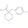 Cyclohexanecarboxylic acid, 1-[(4-fluorophenyl)methyl]-