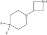 1-(3-Azetidinil)-4,4-difluoropiperidina