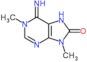 (6Z)-6-imino-1,9-dimethyl-1,6,7,9-tetrahydro-8H-purin-8-one