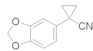 1-Benzo[1,3]dioxol-5-yl-cyclopropanecarbonitrile