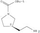 1-Pyrrolidinecarboxylicacid, 3-(2-aminoethyl)-, 1,1-dimethylethyl ester, (3S)-