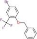 1-(benzyloxy)-4-bromo-2-(trifluoromethyl)benzene