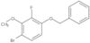 1-Bromo-3-fluoro-2-methoxy-4-(phenylmethoxy)benzene