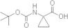 1-[(tert-Butoxycarbonyl)amino]cyclopropanecarboxylic acid