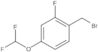 1-(Bromomethyl)-4-(difluoromethoxy)-2-fluorobenzene