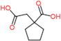 1-(carboxymethyl)cyclopentanecarboxylic acid