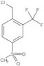 1-(Chloromethyl)-4-(methylsulfonyl)-2-(trifluoromethyl)benzene